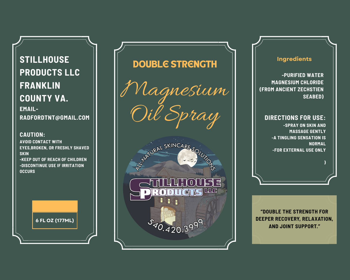 Magnesium Oil Double Strength