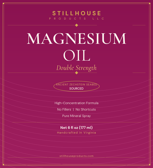 Magnesium Oil Double Strength — Stillhouse Products LLC